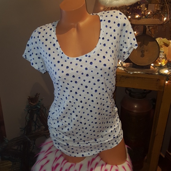 Motherhood Maternity Tops - Motherhood maternity polka dot top M